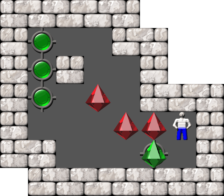 Sokoban Serg Belyaev 1 level 43